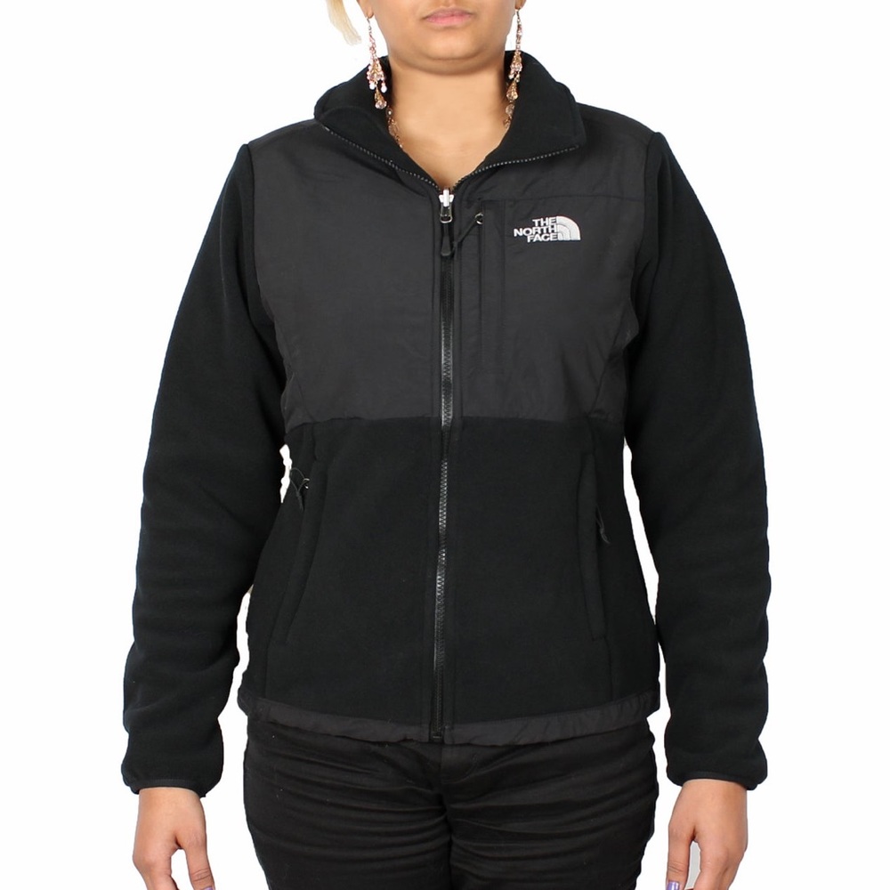 The North Face Black Fleece Zip-Up Jacket